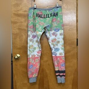 Happiness 10 Hallelujah butt logo pants s